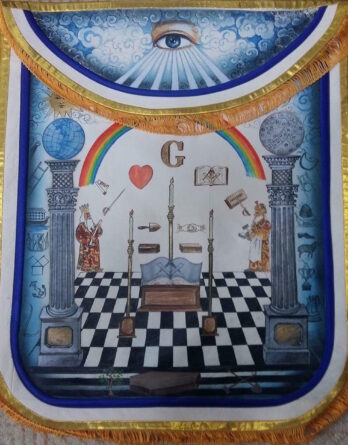 Masonic Chart apron