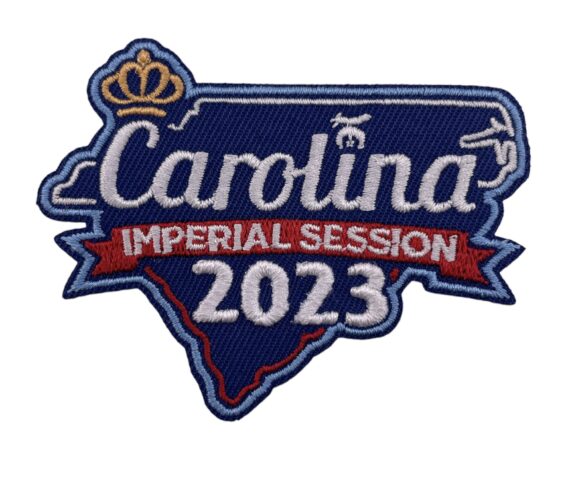 Imperial Session 2023 Carolina 3D embroidered patch