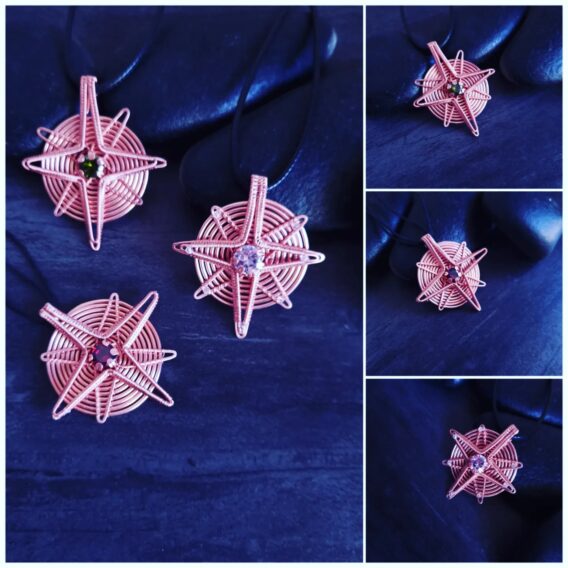 Blazing star copper necklace - Image 2
