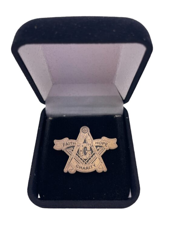 Faith Hope Charity Pin - Image 4