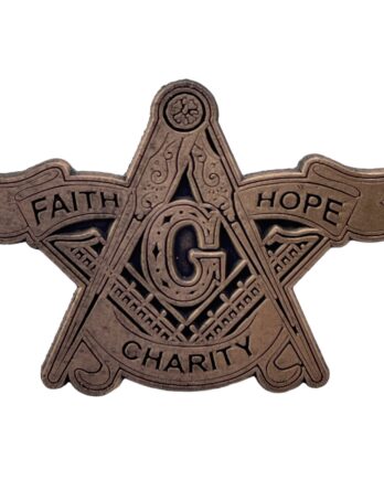 Faith Hope Charity Pin