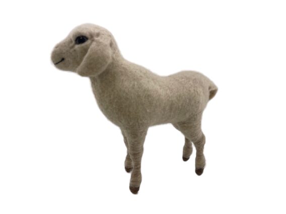 Pure Hearted - Needle felted lamb